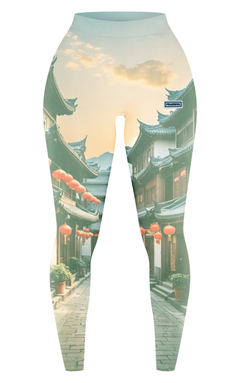 FRANSIVA Asian Art Tights Set