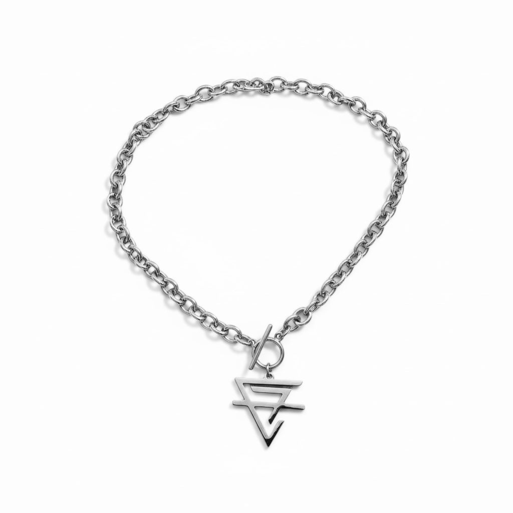 CF Logo Chainlink Necklace