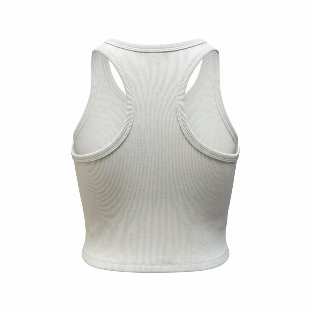 CF logo crop tank top