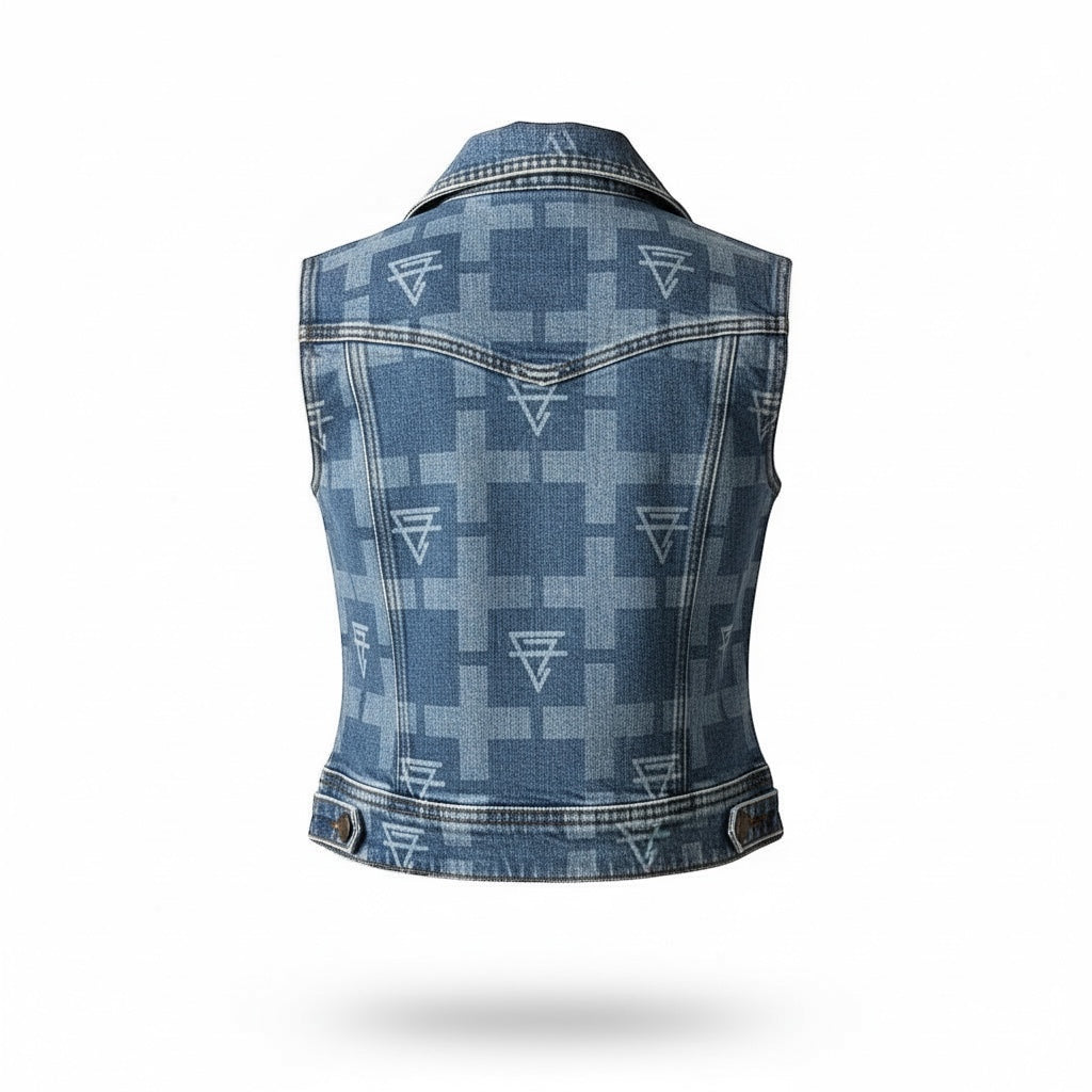 CF Monogram Jean Vest