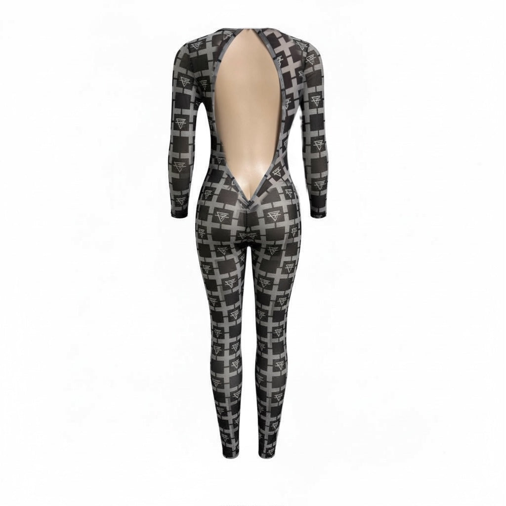 CF Fransiva logo printed body suit