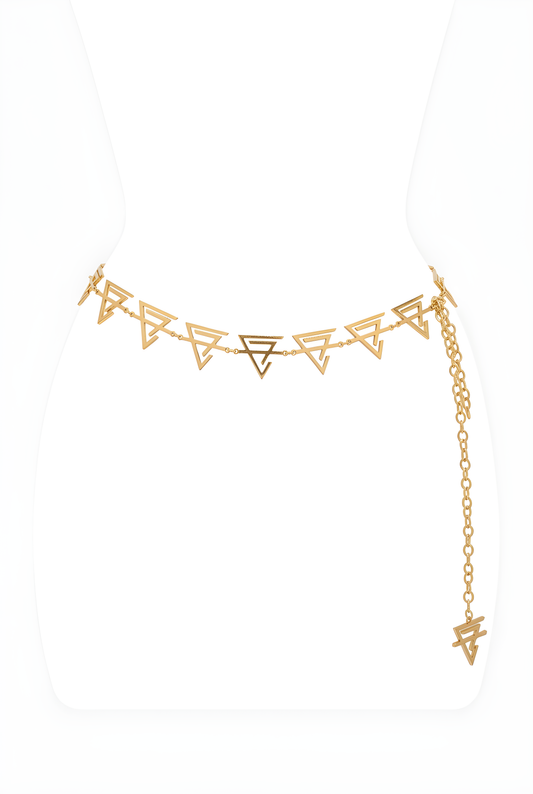 CF Gold Waist Belt